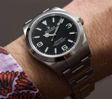 mens rolex explorer reviews|Rolex explorer 1 40mm review.